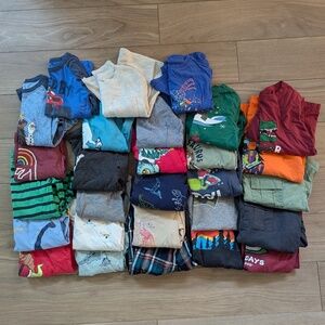 Assorted Long Sleeve Shirts for Boys Size 4-5t